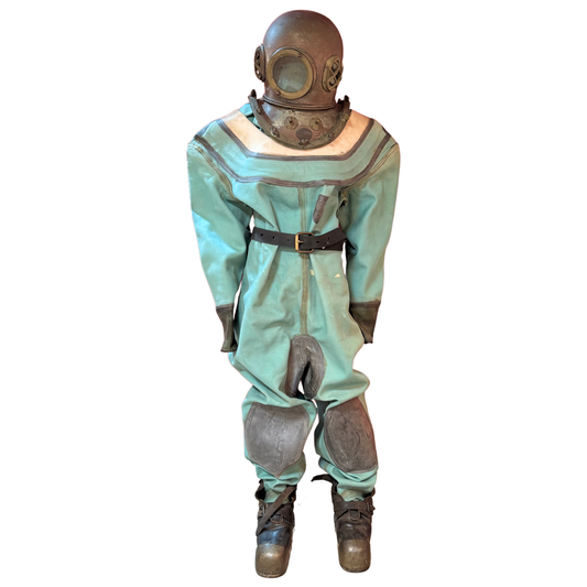 Vintage Diver Statue