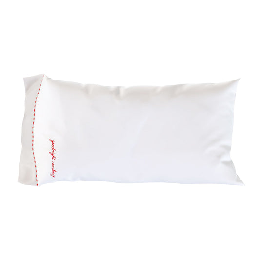 Goodnight Cowboy Pillowcase in Red - Queen