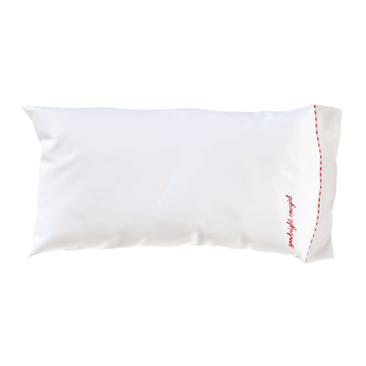 Goodnight Cowgirl Pillowcase in Red - Queen