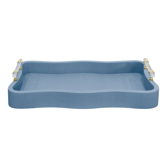 Hostess Tray in Light Blue